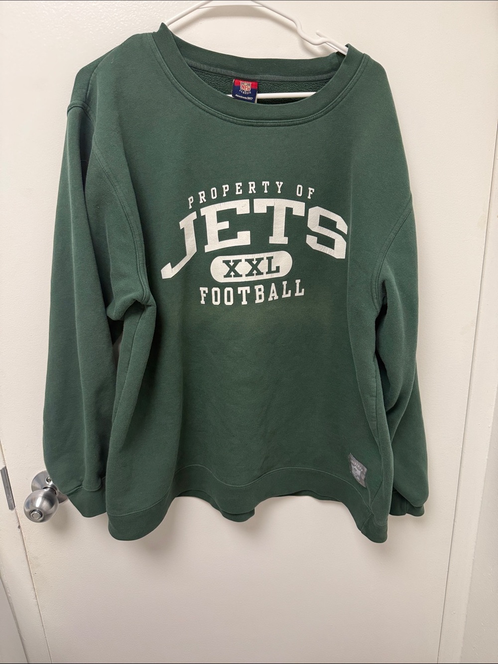 Gridiron NFL Classic Vintage Jets Green Pullover Sweatshirt